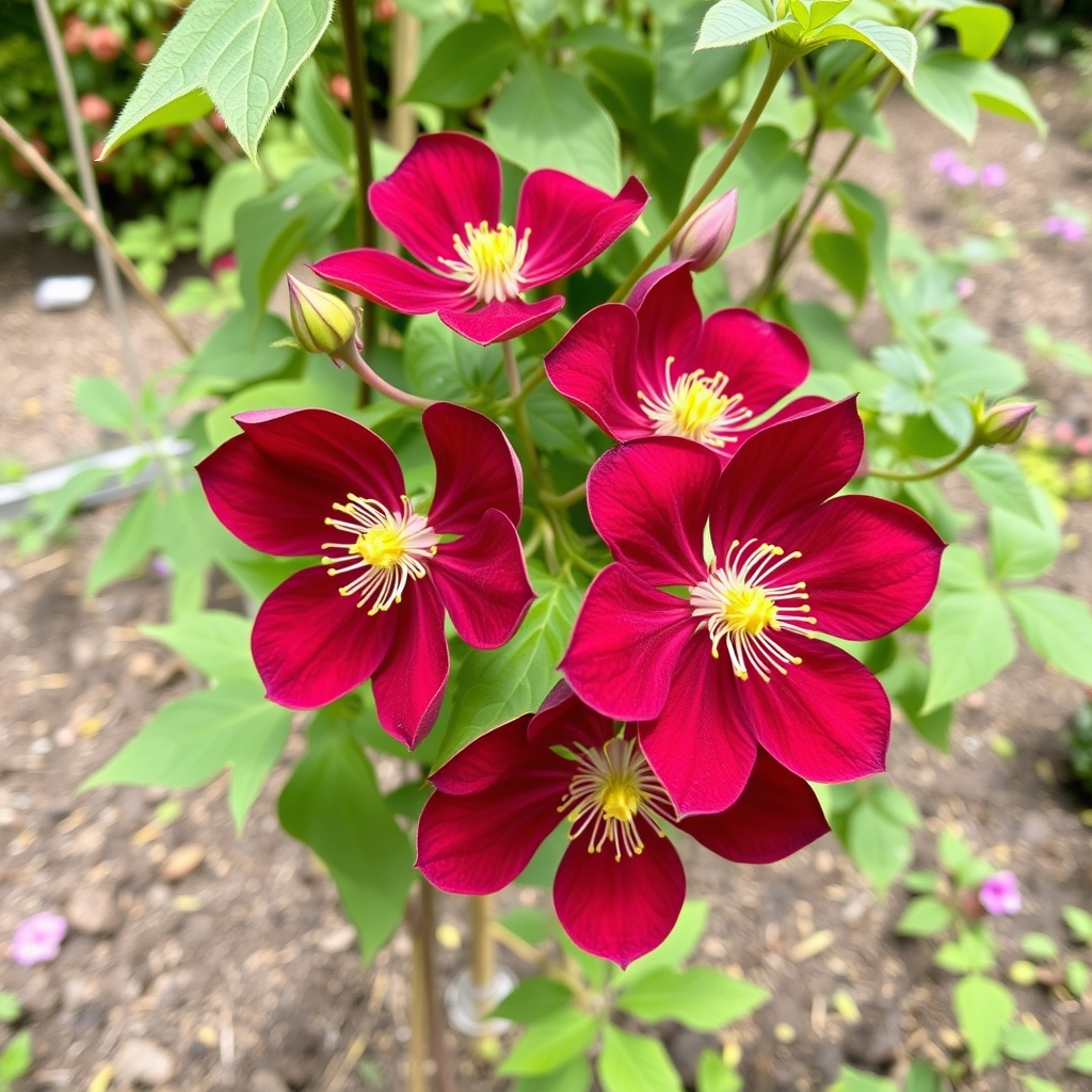 Clematis Sympatia