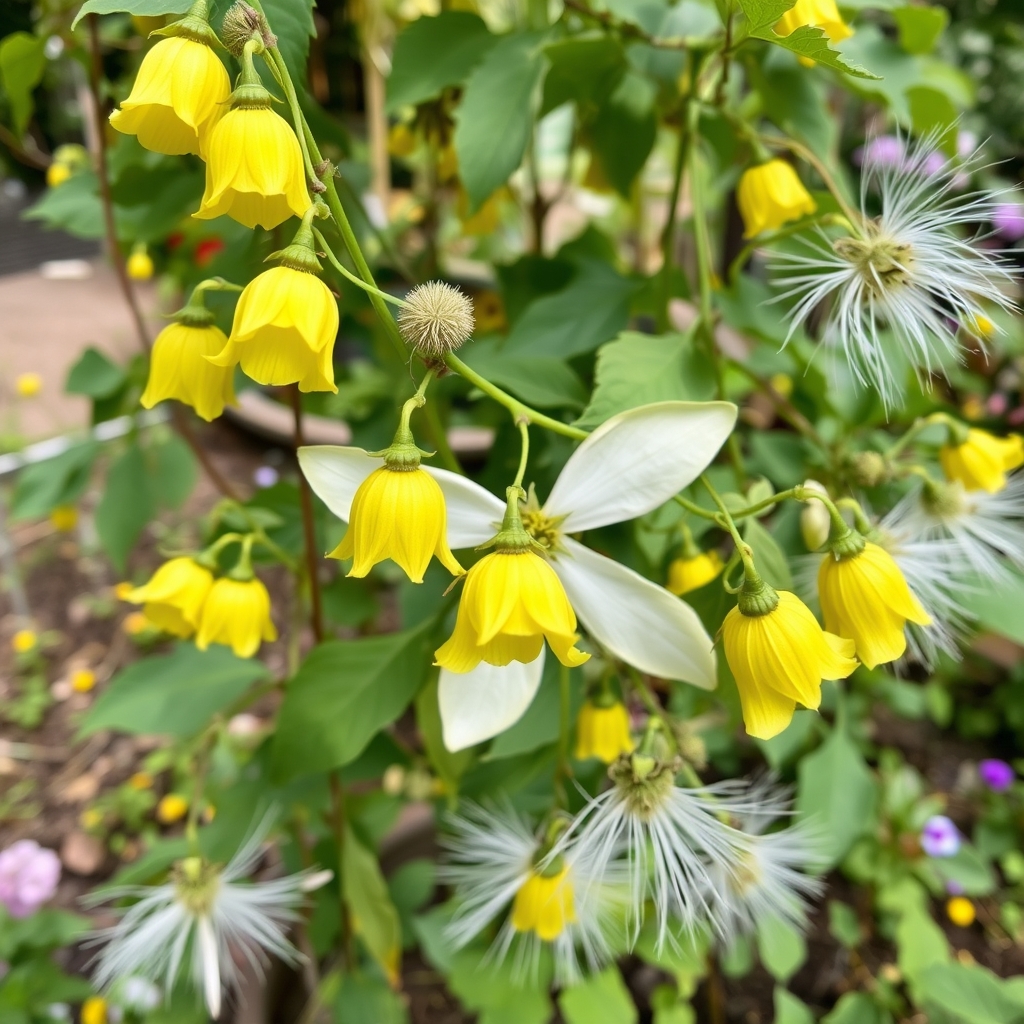 Orange Peel Clematis