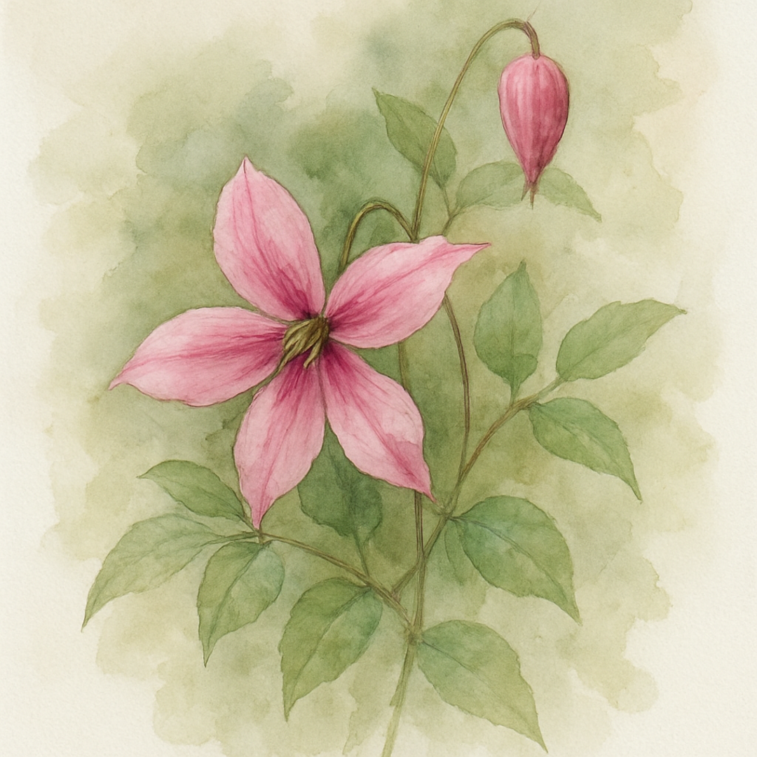Clematis texensis Duchess of Albany