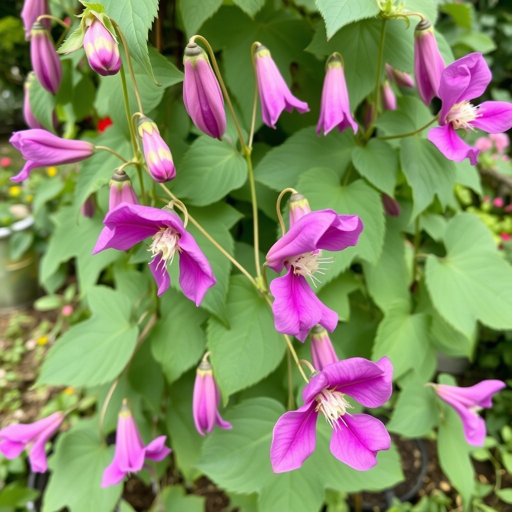 Clematis texensis Princess Diana
