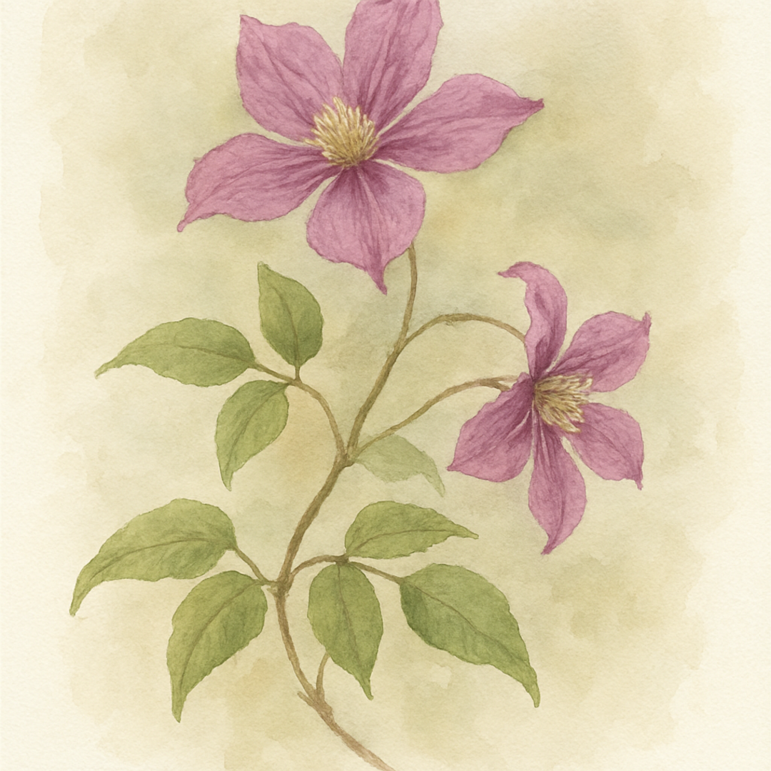 Clematis viticella ‘Margot Koster’