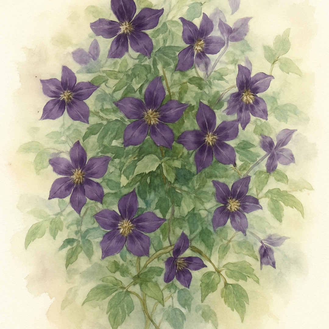 Clematis Etoile Violette