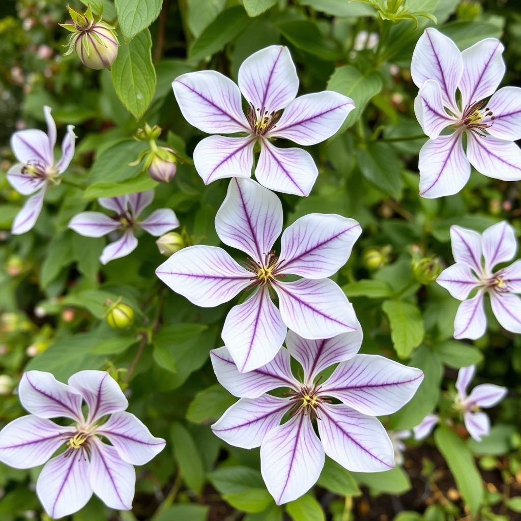 Clematis viticella Venosa Violacea