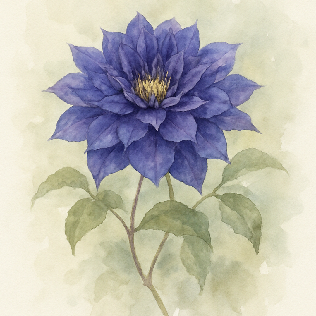 Clematis Vyvyan Pennell