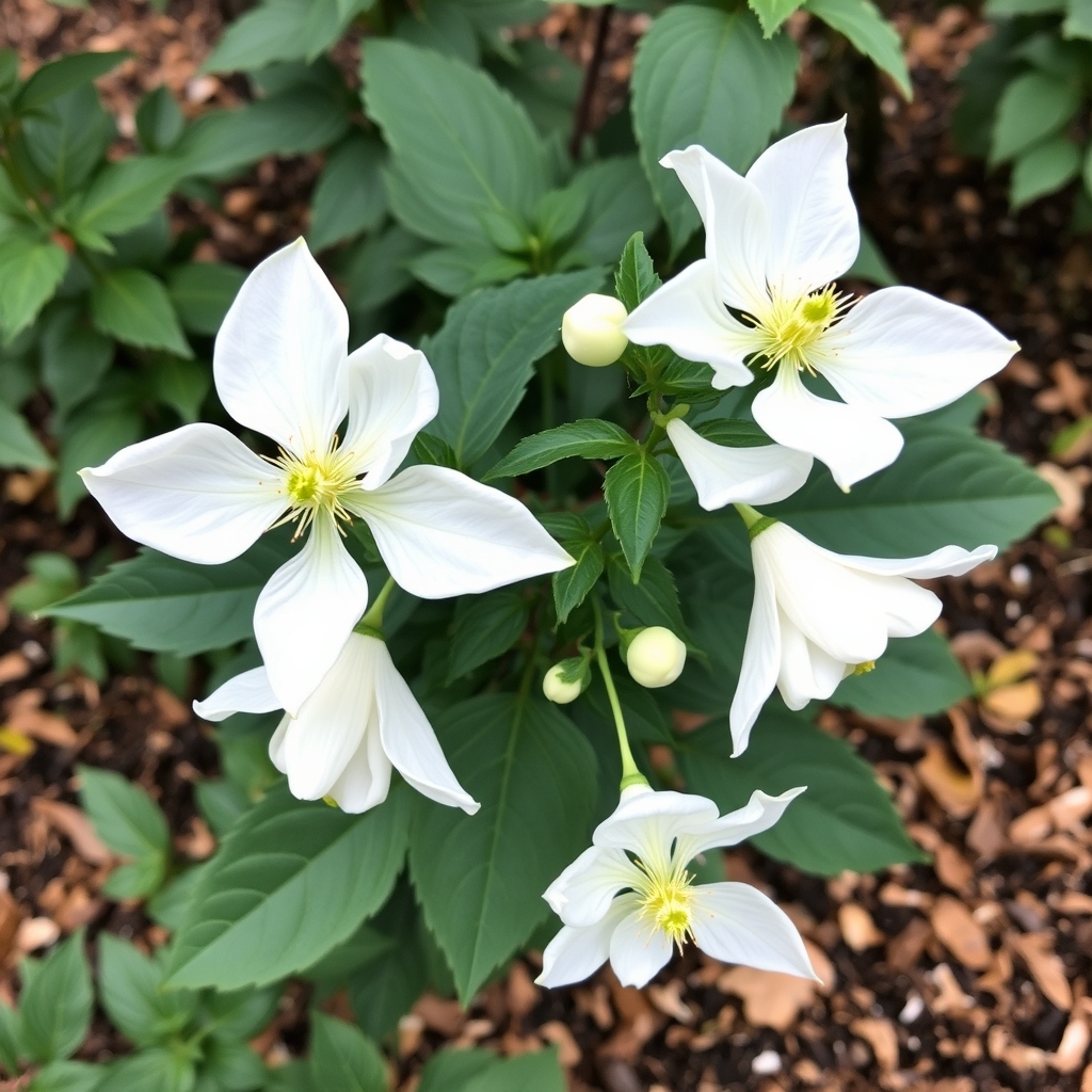 Winter Beauty Evergreen Clematis