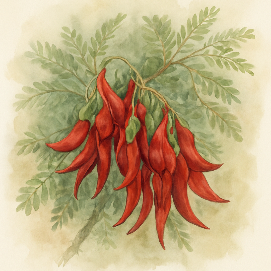 Clianthus puniceus ‘Kākā King’