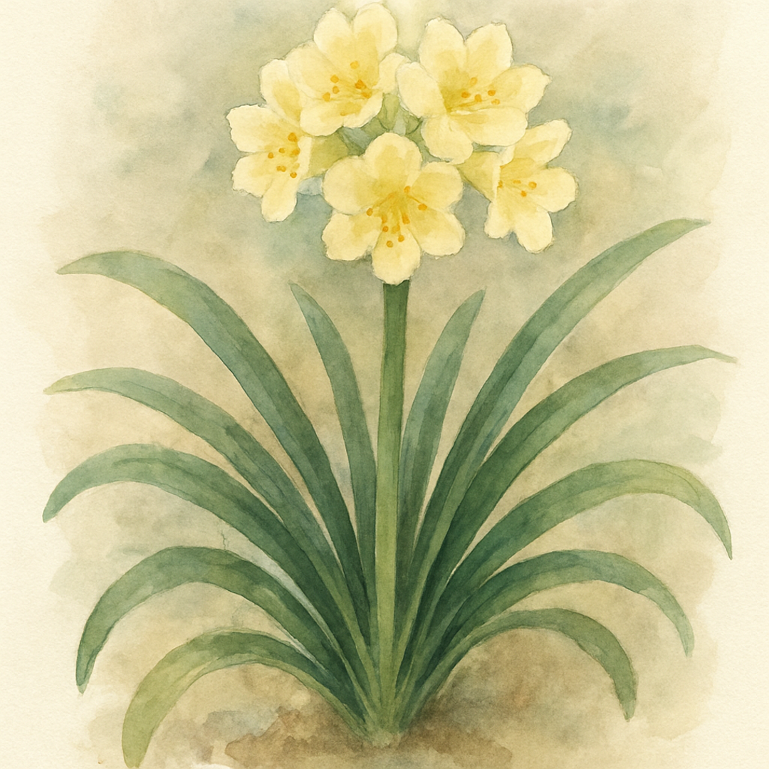 Clivia miniata 'Light of Buddha'