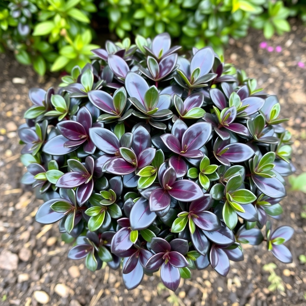 Coprosma 'Pacific Night' 10 Litre large plants with glossy evergreen colourful foliage.