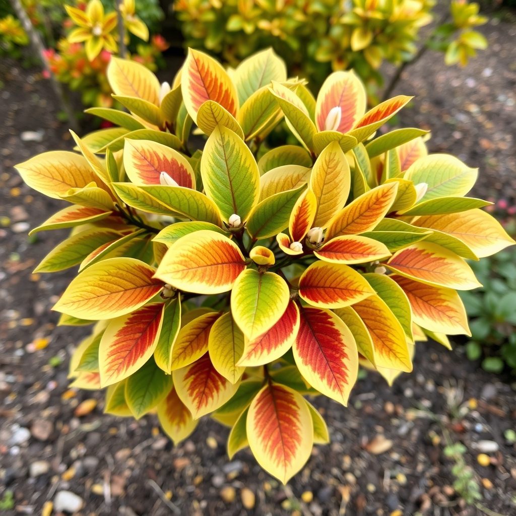 Cornus florida 'Rainbow' Tree