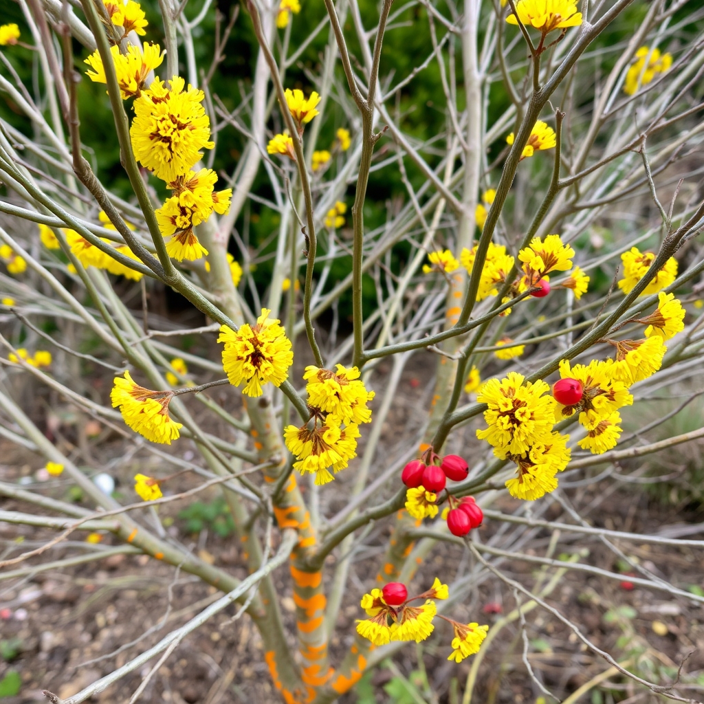 Cornus officinalis Japanese Cornelian Cherry