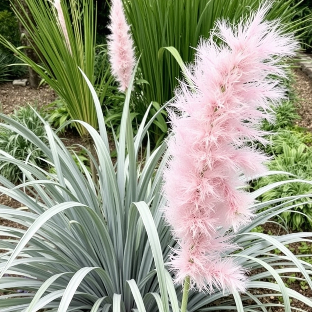 Cortaderia selloana Rosea