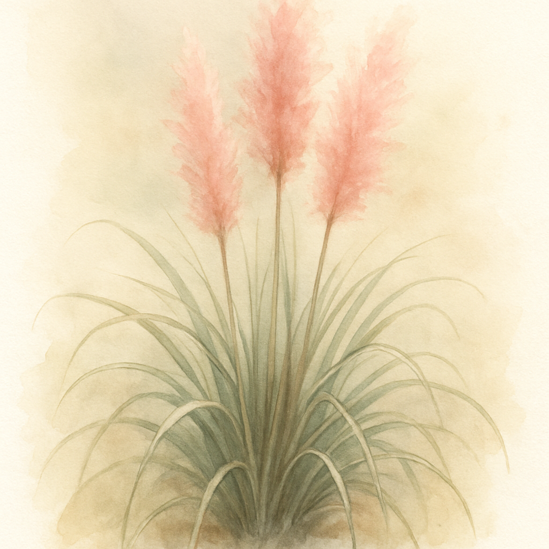 Cortaderia selloana Rosea