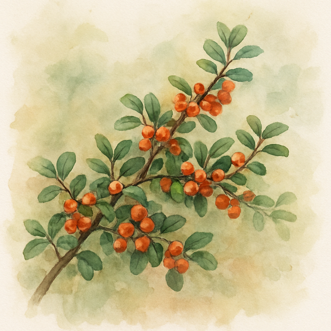 Cotoneaster × suecicus 'Coral Beauty'