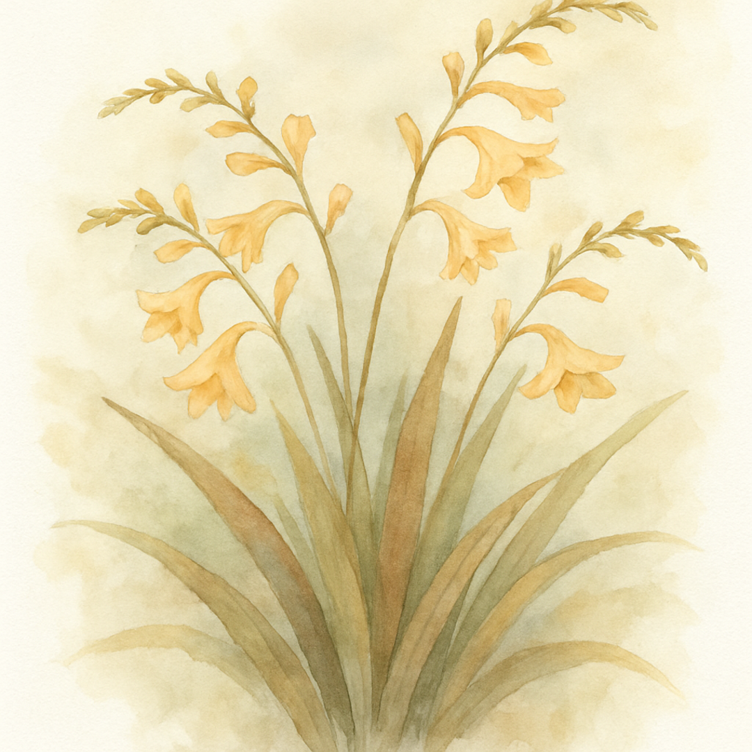 Crocosmia × crocosmiiflora Solfatare