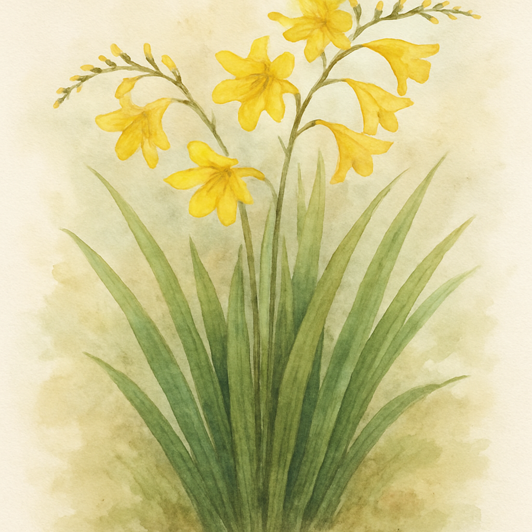 Crocosmia Paul's Best Yellow