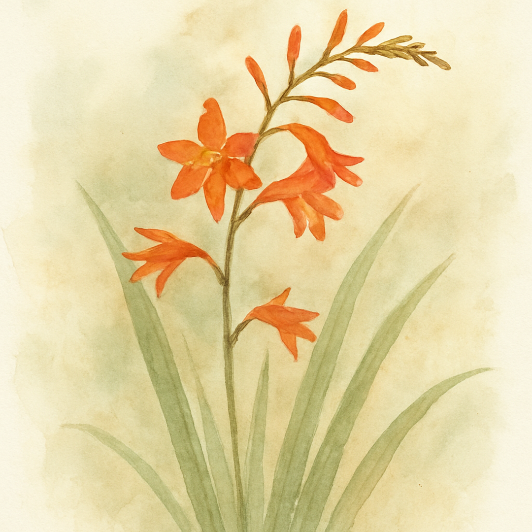 Crocosmia x crocosmiflora Saracen
