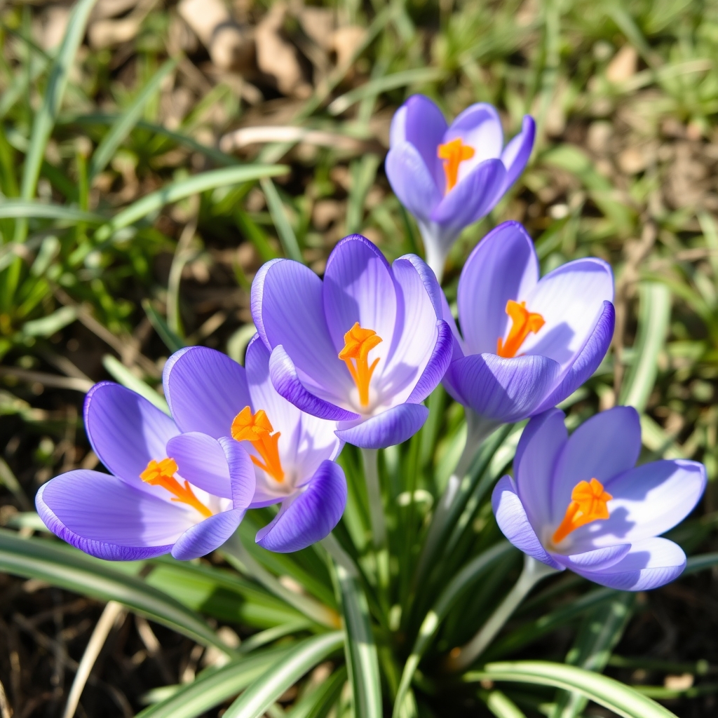 Crocus 'Blue Marlin'