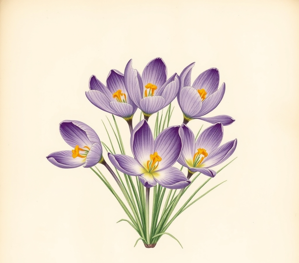 Crocus Bulbs 'Grand Maitre'