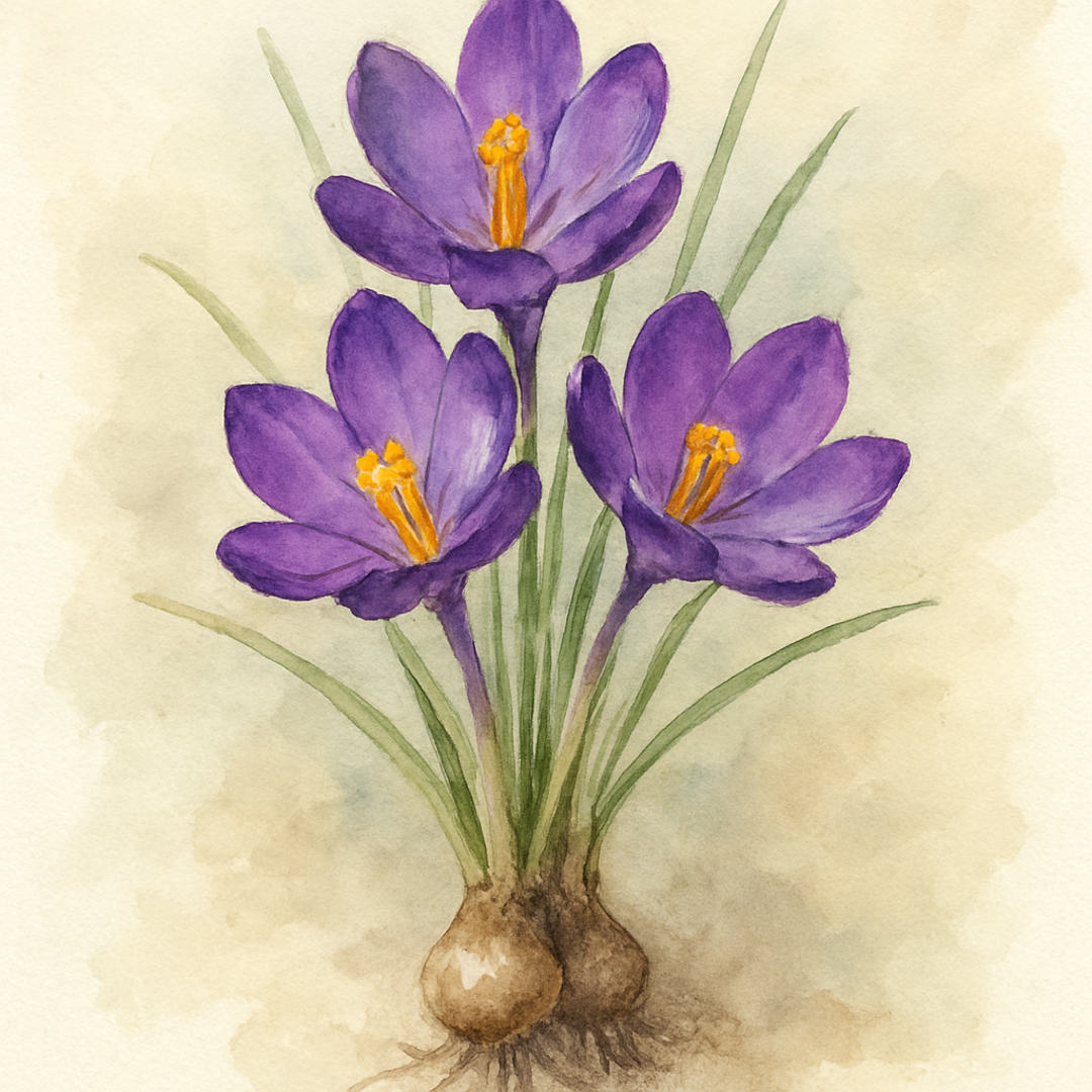 Crocus Bulbs 'Grand Maitre'