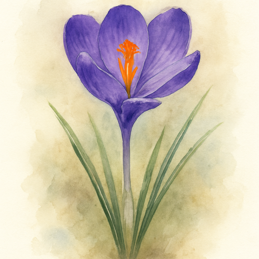 Crocus 'Grand Maitre'