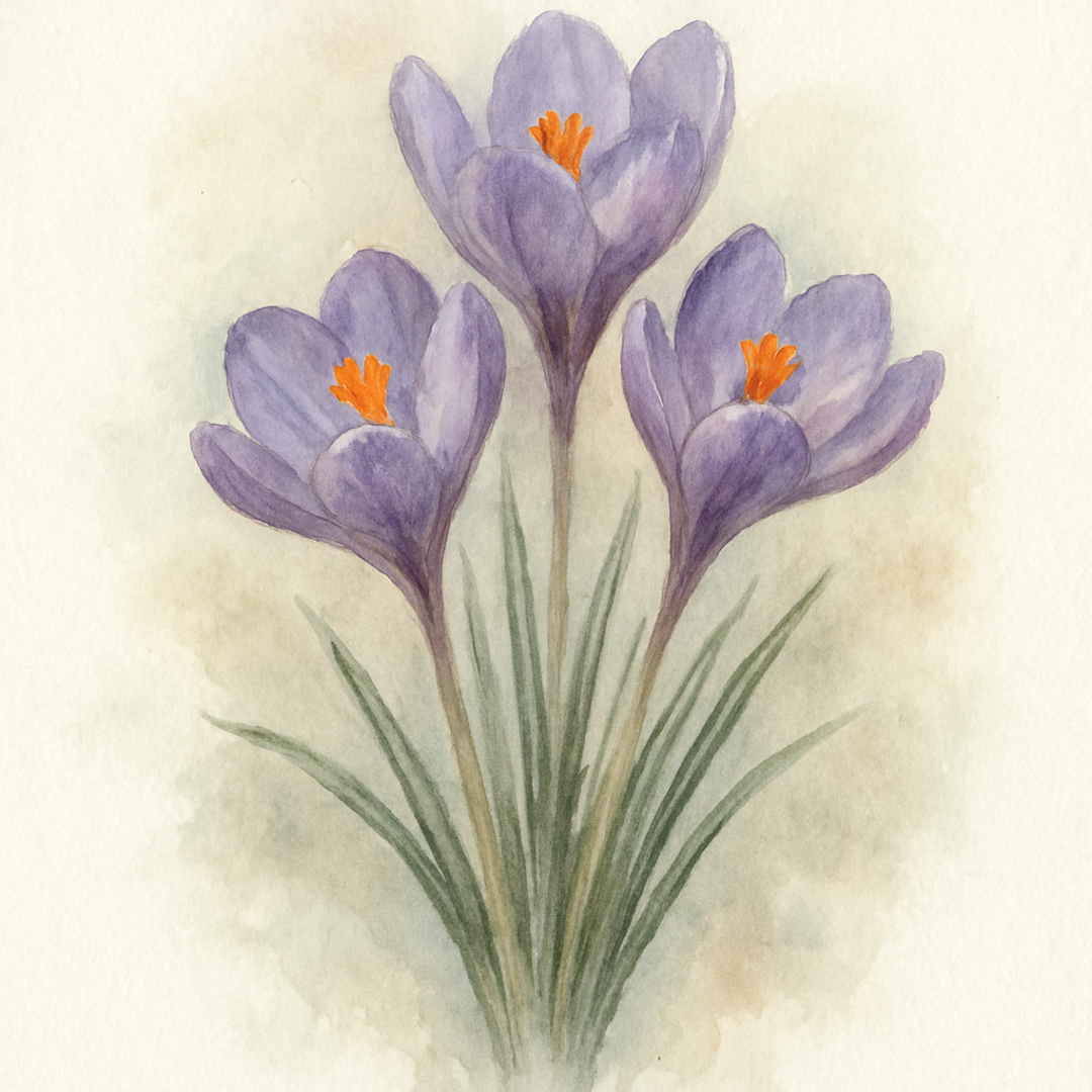 Crocus 'Queen Bee'