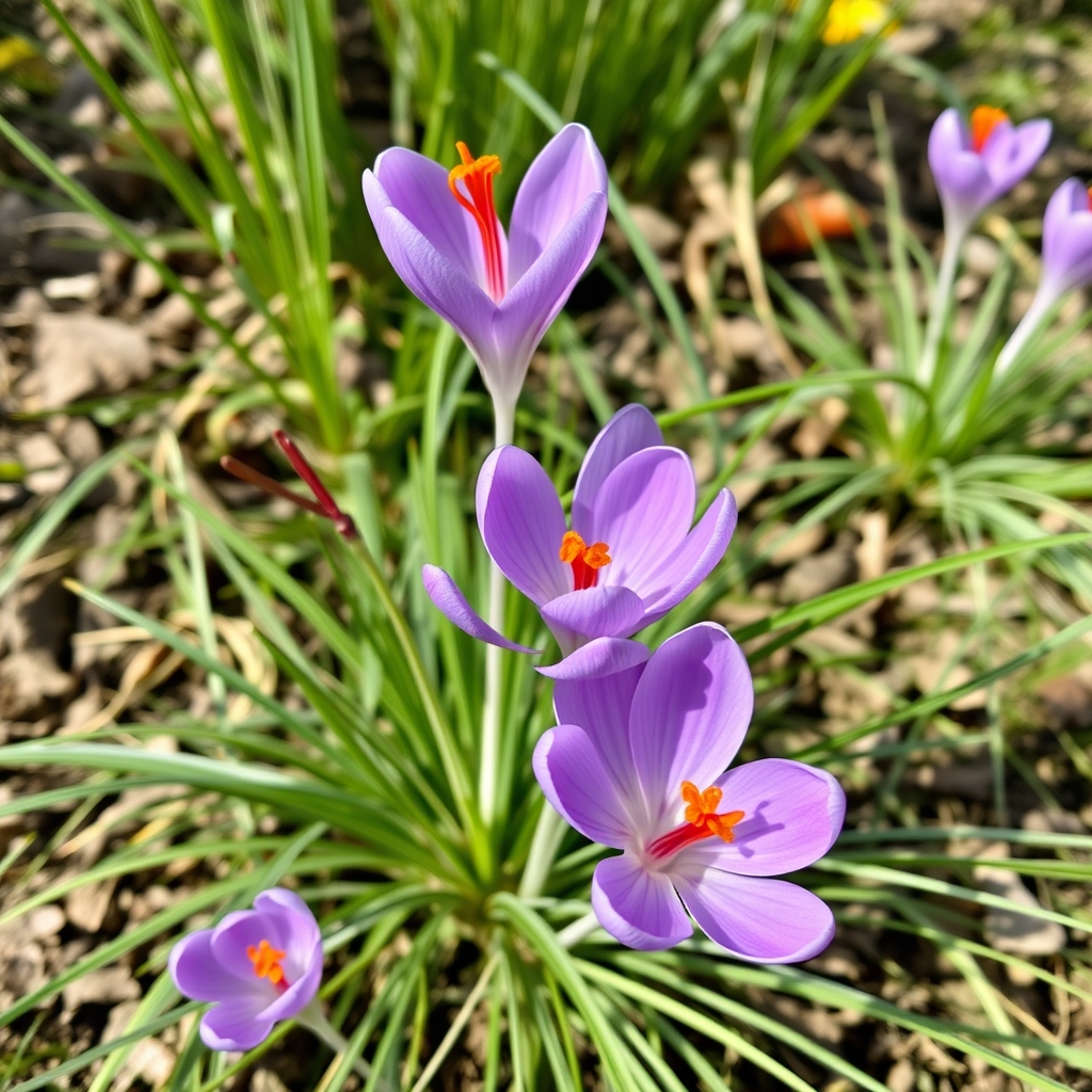 Saffron Crocus Sativus