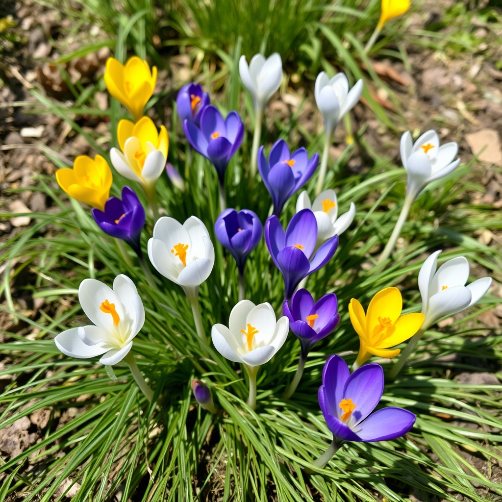 Winter Flowering Crocus