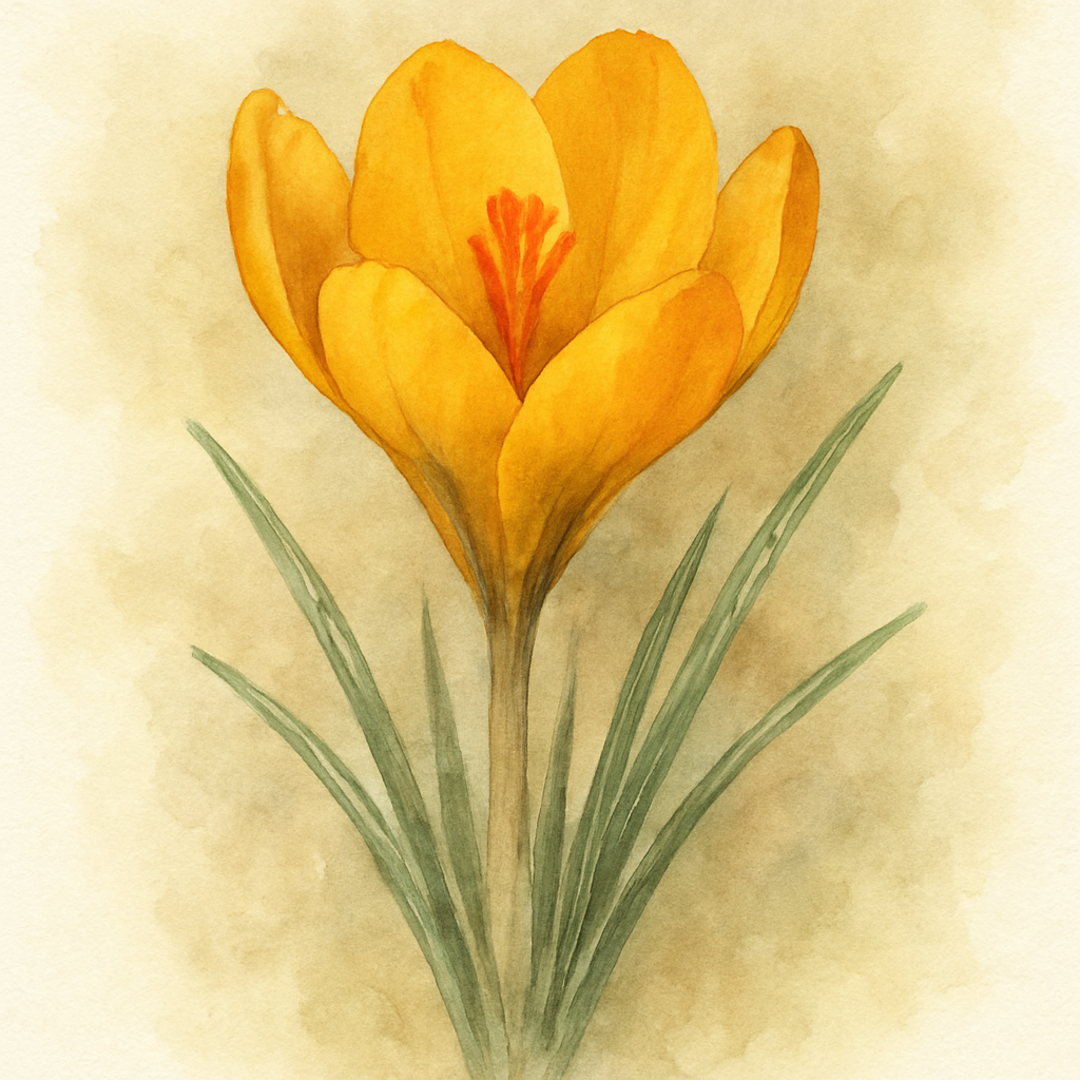 Crocus Yellow Mammoth Bulbs