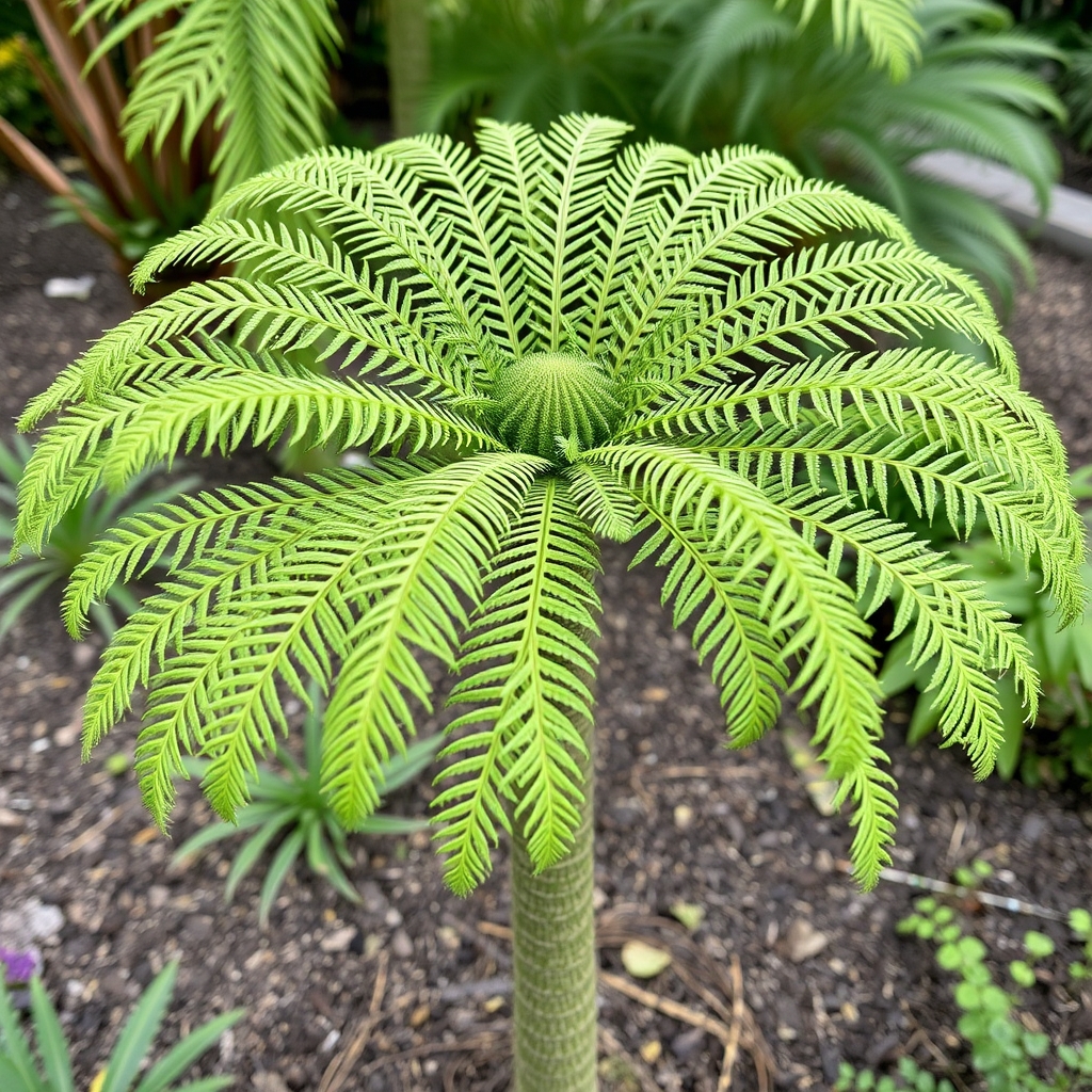 Cyathea felina, Sphaeropteris felina