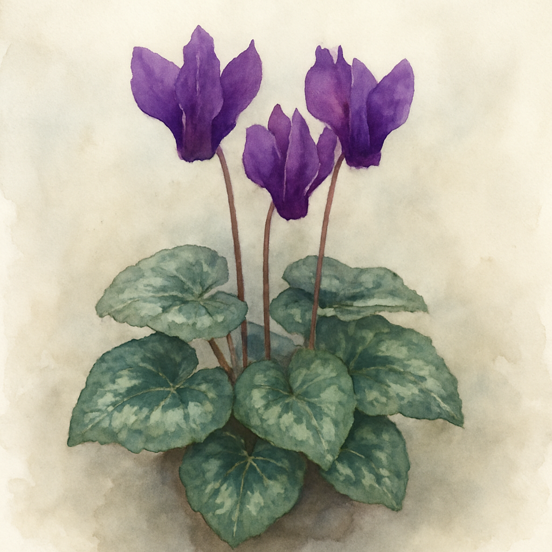 Cyclamen 'Allure Violet'