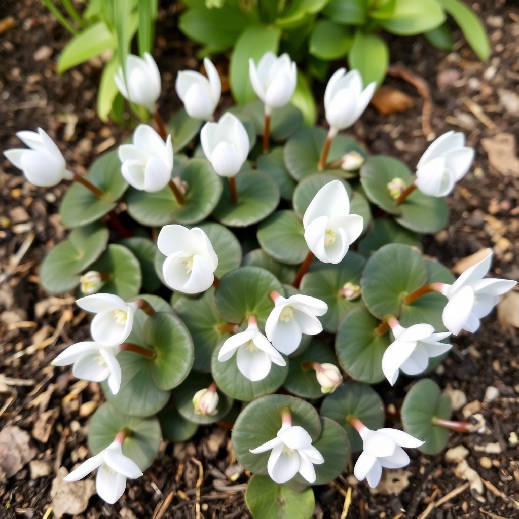 Cyclamen coum forma albissimum