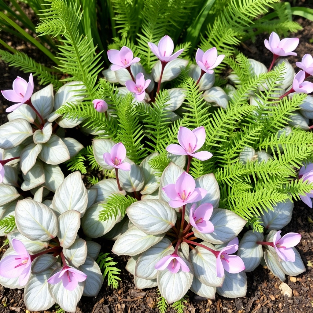 Cyclamen & Fern Plant Mix
