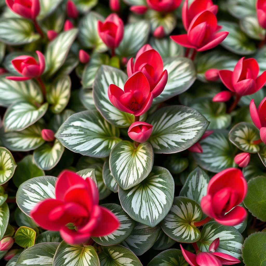 Cyclamen | Red Variegata