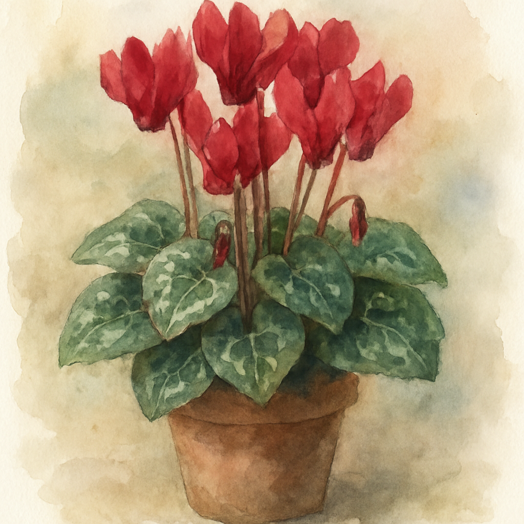 Red Cyclamen