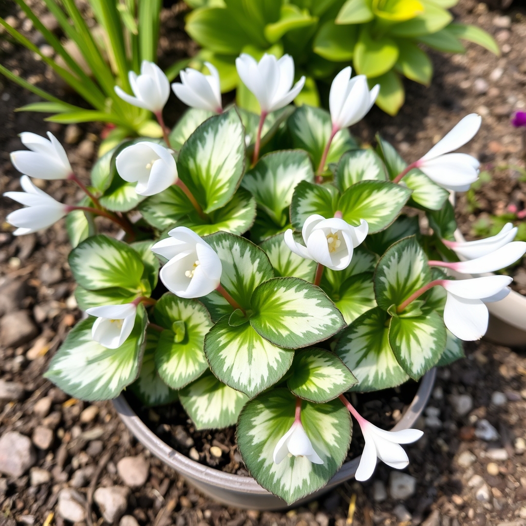 Cyclamen | White Variegata