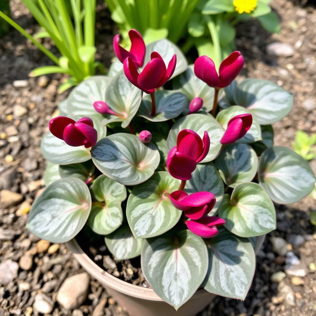 Cyclamen | Wine Red