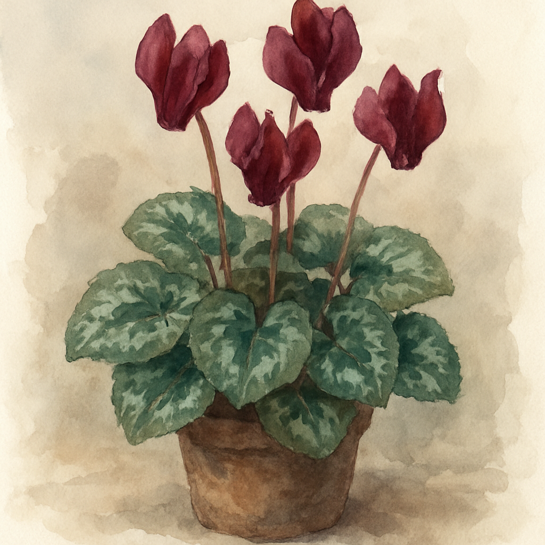 Cyclamen (Wine Red)