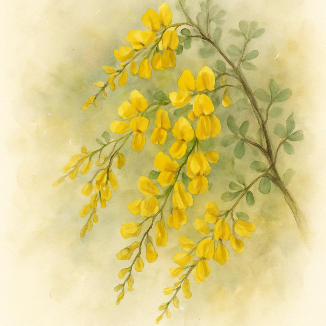 Cytisus praecox 'Allgold' Warminster Broom