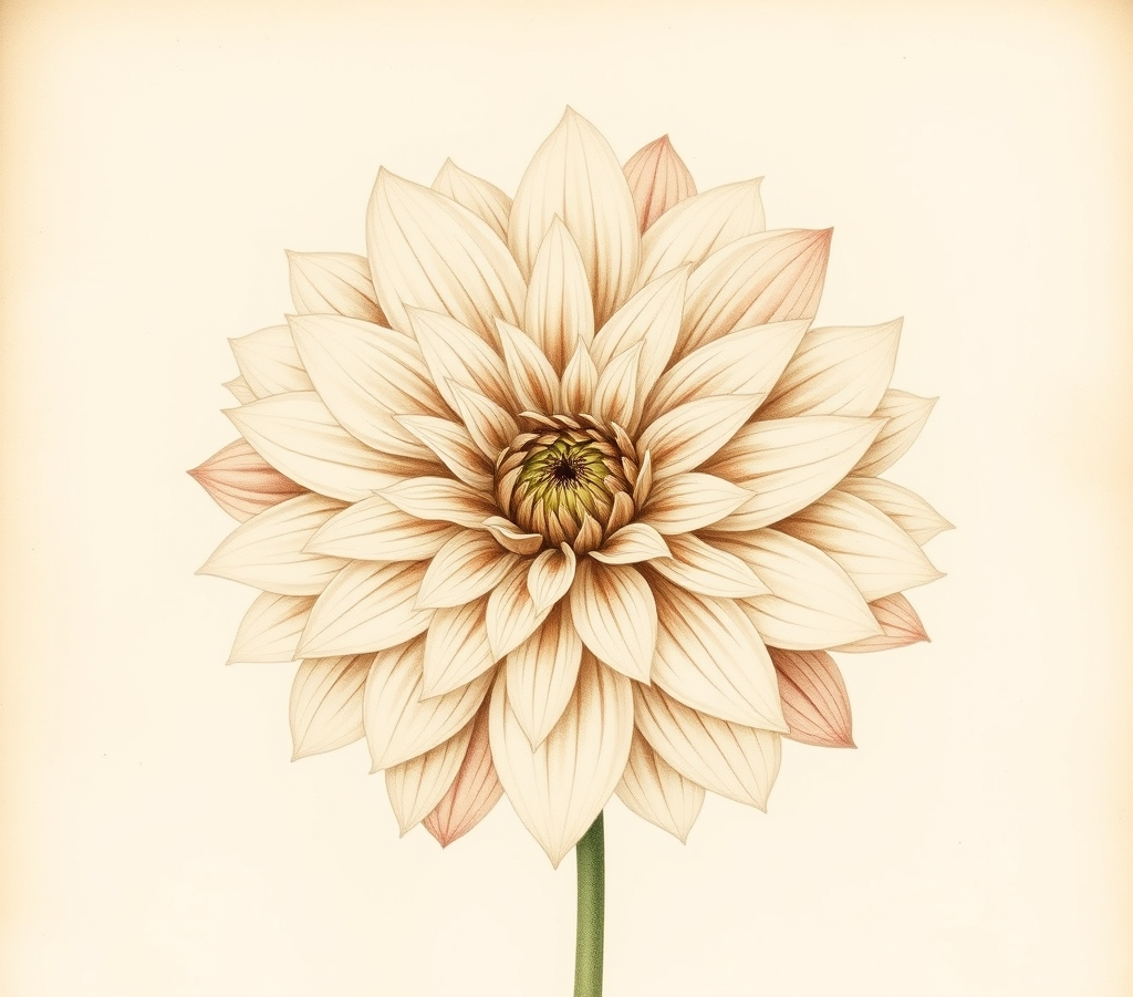 Dahlia ‘Cafe Au Lait’