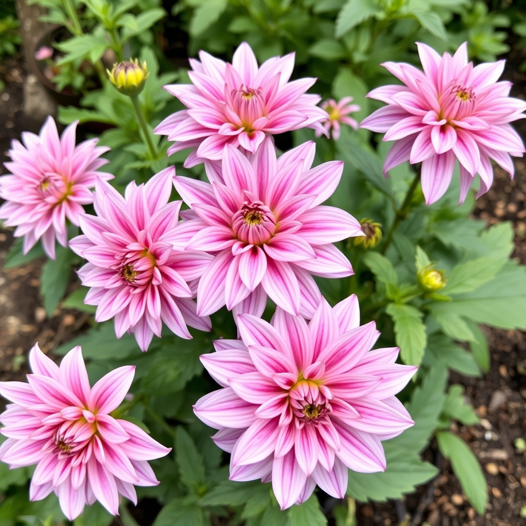 Dahlia ‘Dalina Maxi Starburst Pink’