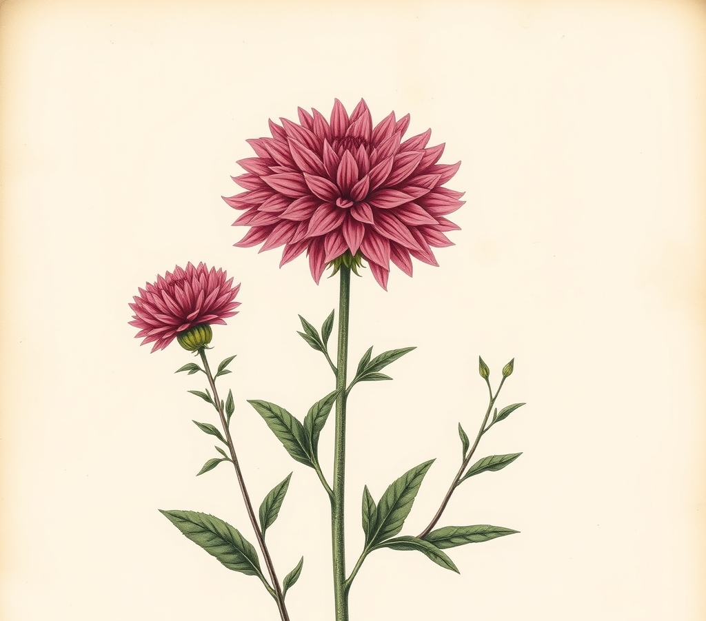 Dahlia ‘Magenta Festival’