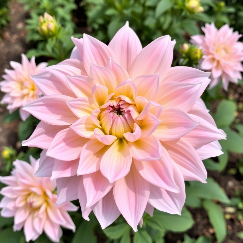 Dahlia ‘Poodle Skirt’