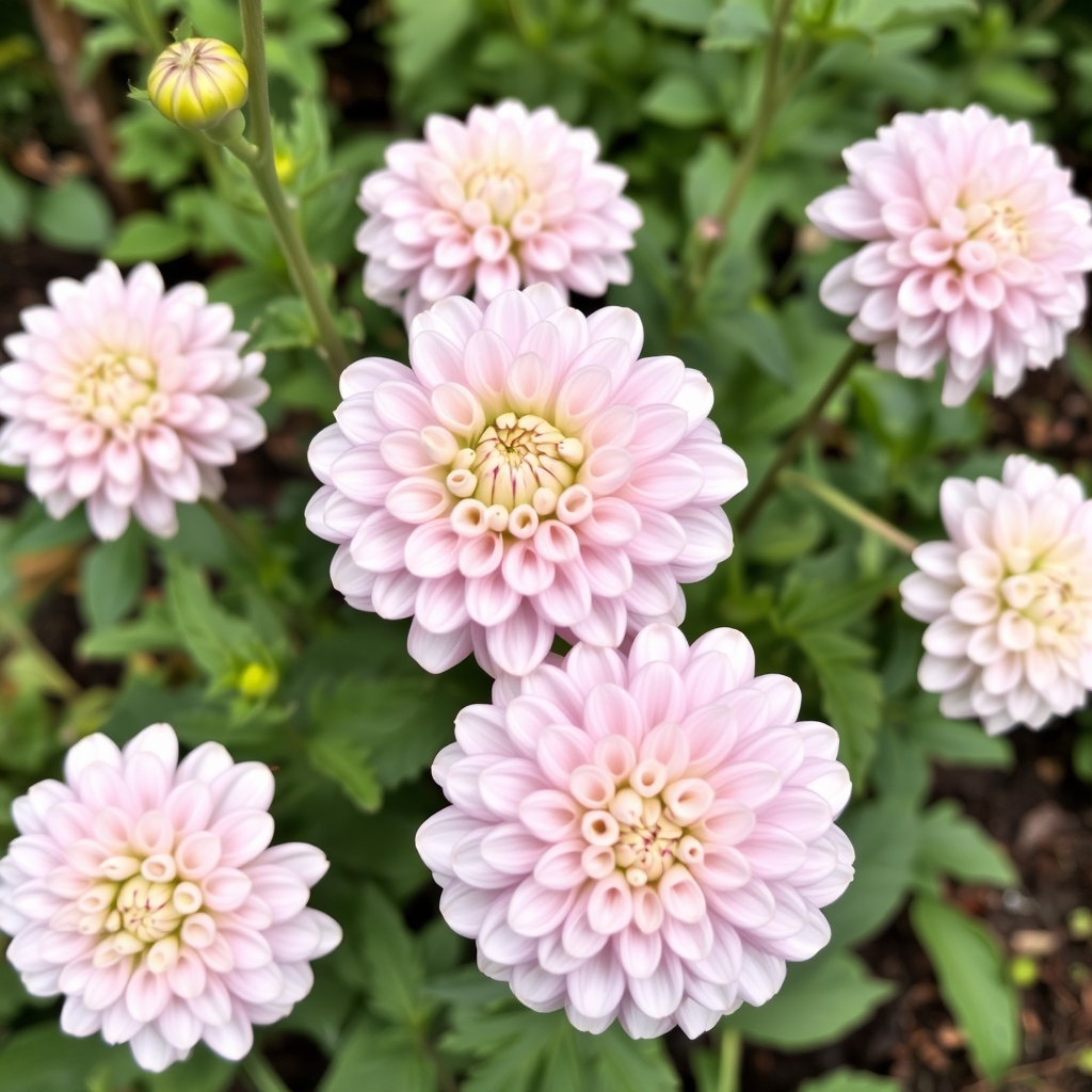 Dahlia ‘Powder Puff Alyshia’