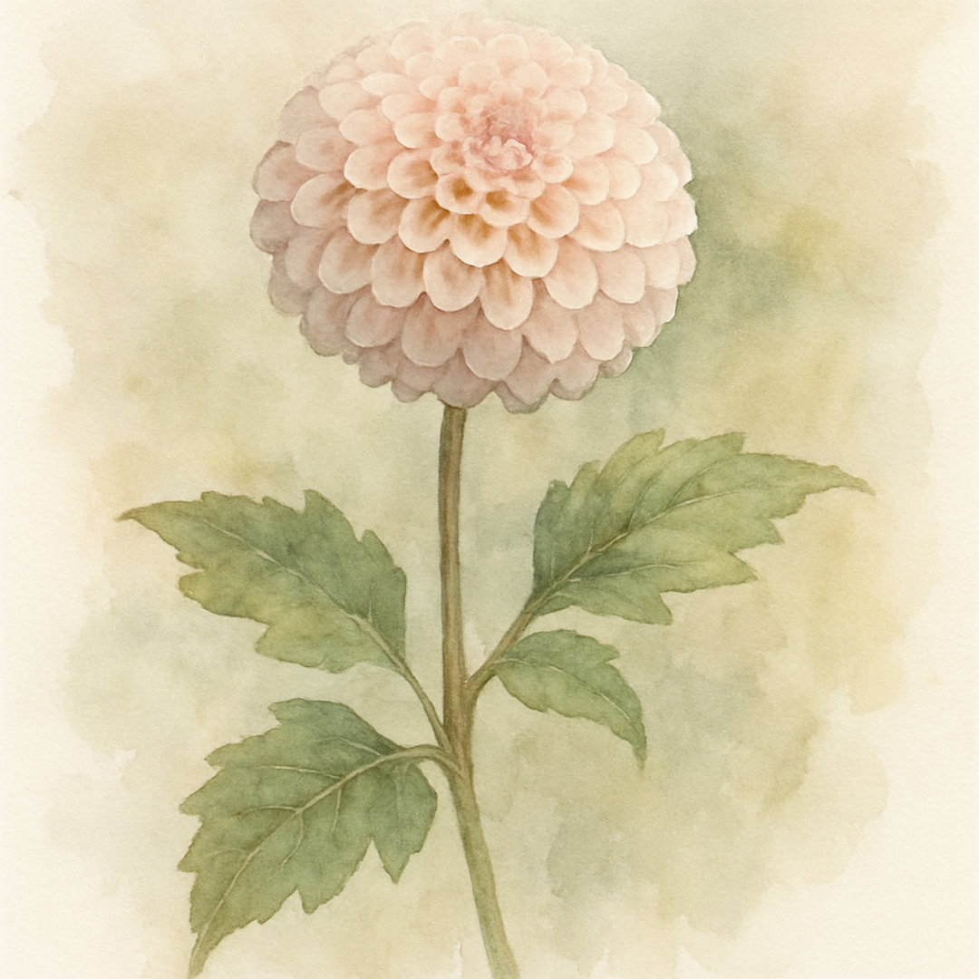 Dahlia ‘Powder Puff Alyshia’