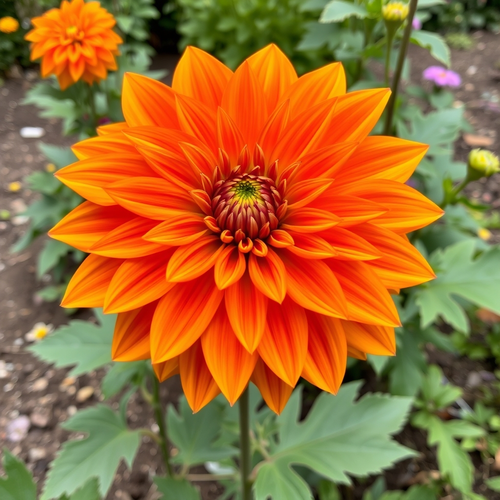 Dahlia American Sunset