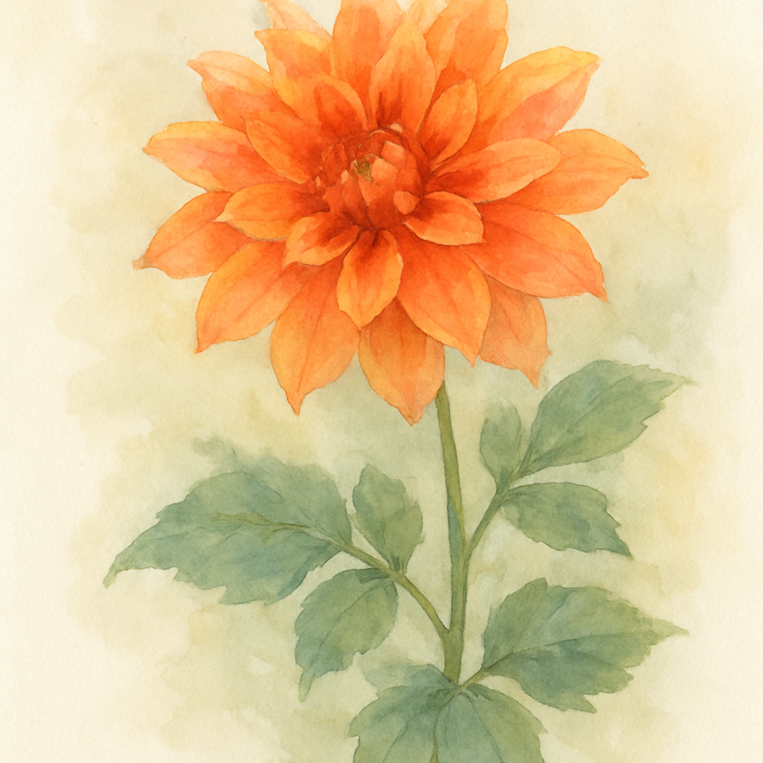 Dahlia American Sunset