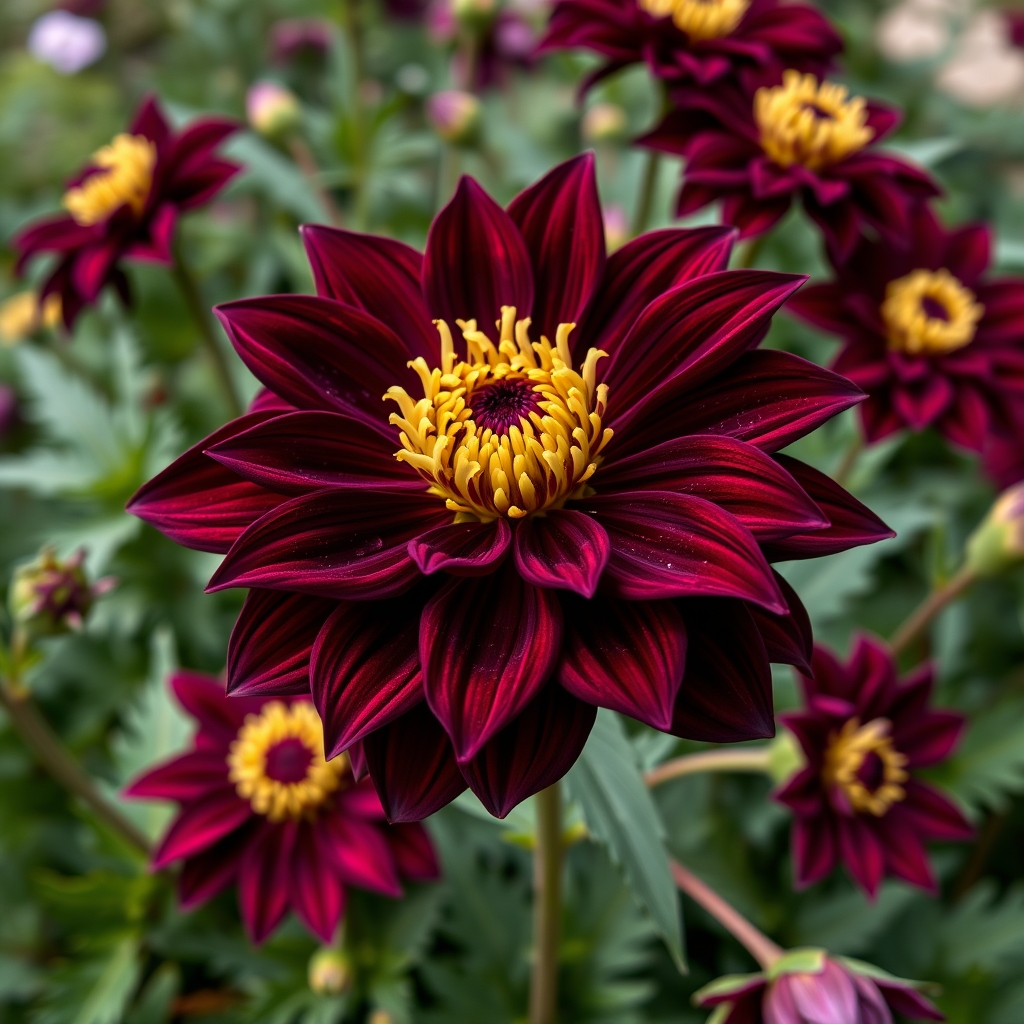Dahlia Anemone ‘Pulp Fiction’