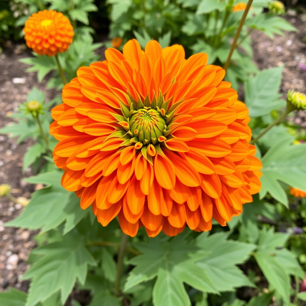 Dahlia Ball ‘Maarn’