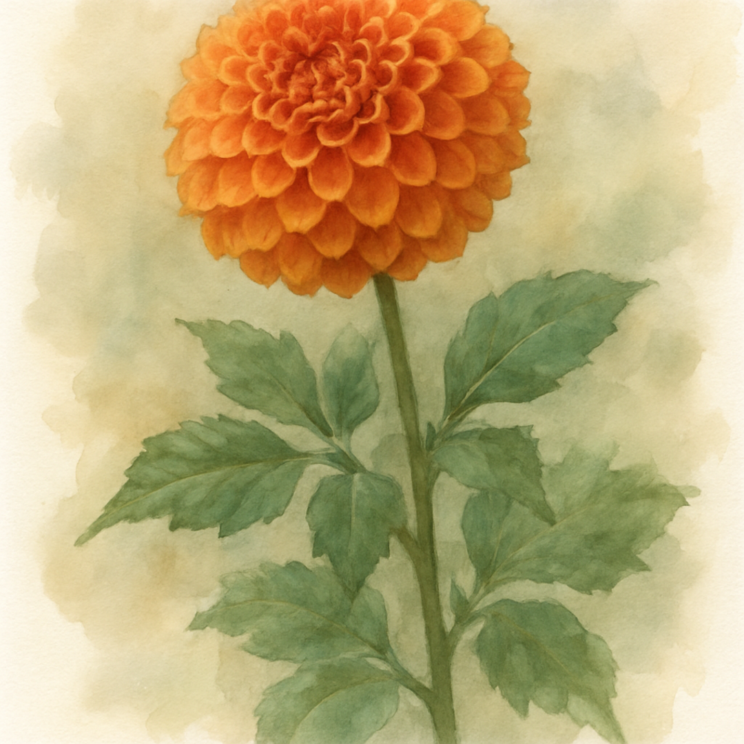 Dahlia Ball ‘Maarn’