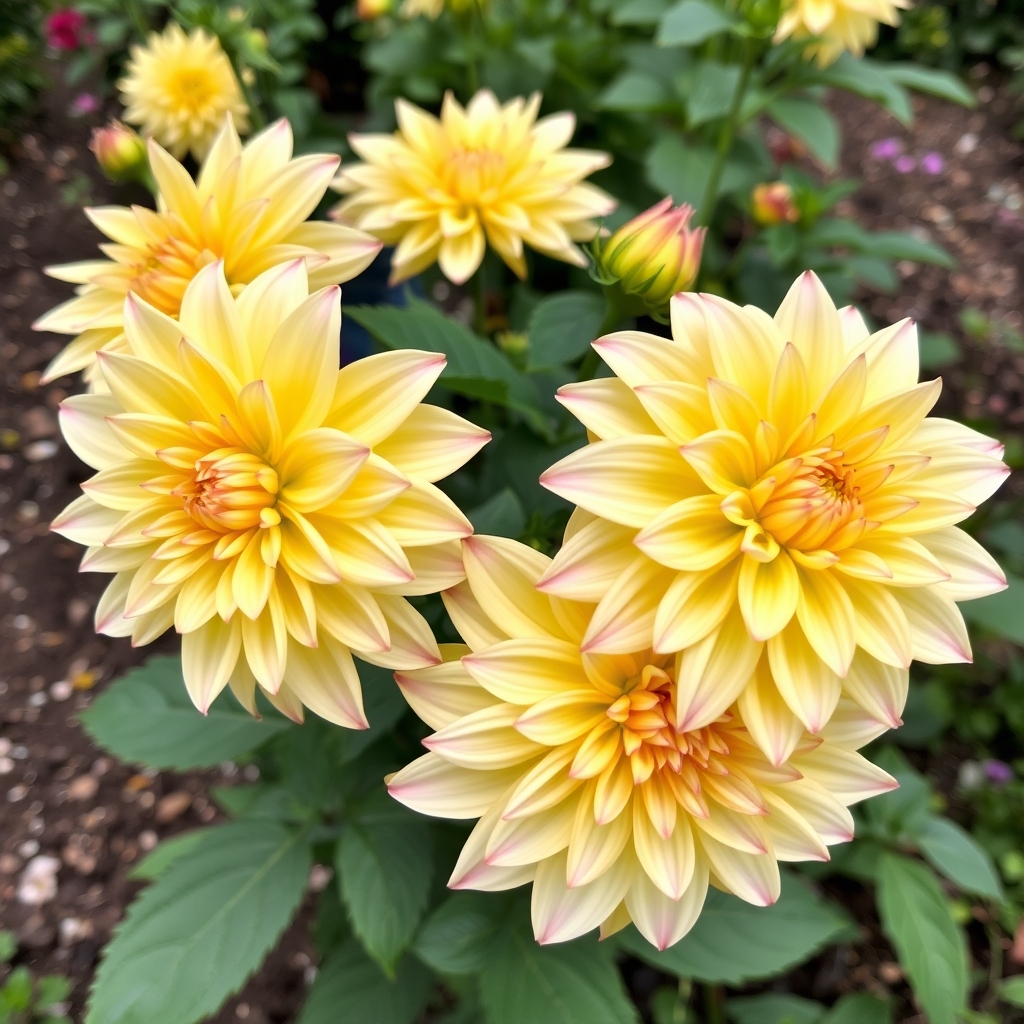 Dahlia 'Banana Latte'